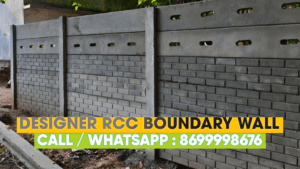 RCC Boundary Wall and Pillars, Best Readymade Precast Compound Wall Maker in Kota