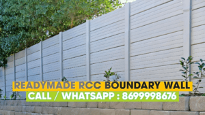 RCC Boundary Wall and Pillars, Best Readymade Precast Compound Wall Maker in Kota