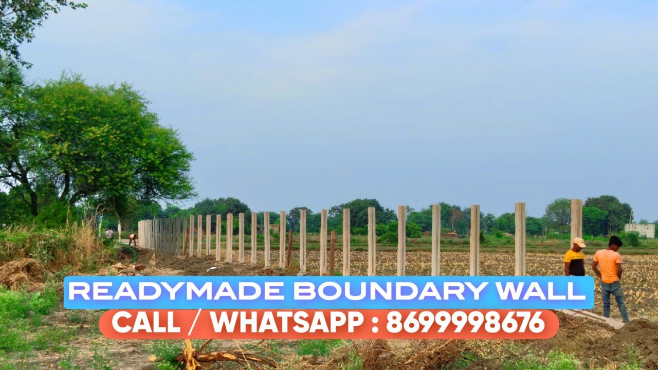 Readymade Boundary Wall Price in 2024 | Know Rate Per Square Feet